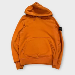Hoodie Stone Island Orange - M
