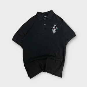Polo Gris Vintage Warner Bross 1993 - M