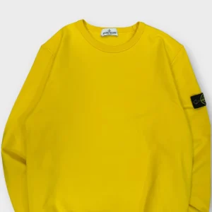 Sweat Stone Island jaune - fit S
