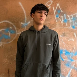 Hoodie Carhartt vert - L