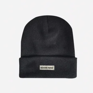 BONNET NOIR NO/ONE PARIS