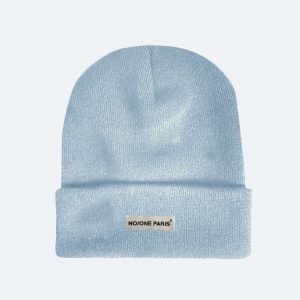 BONNET BLEU PASTEL NO/ONE PARIS