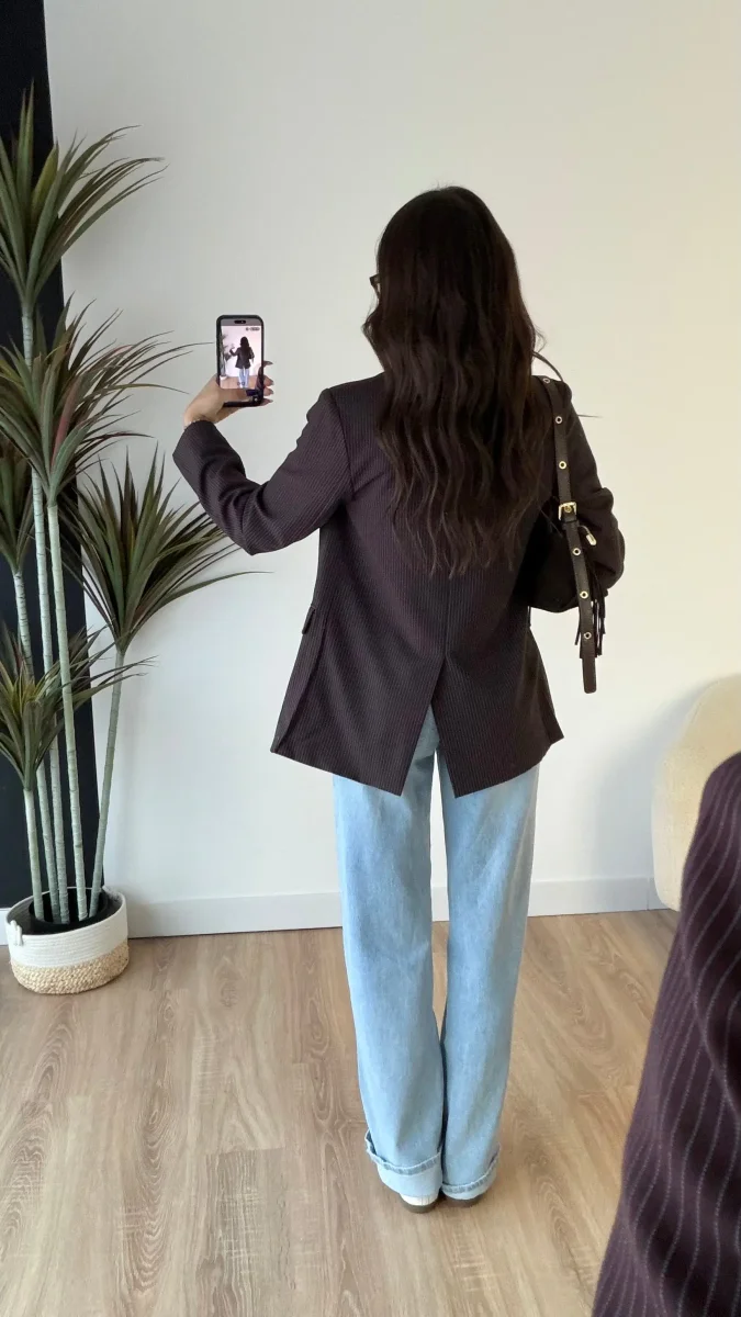 Blazer Choco/bleu – Image 5