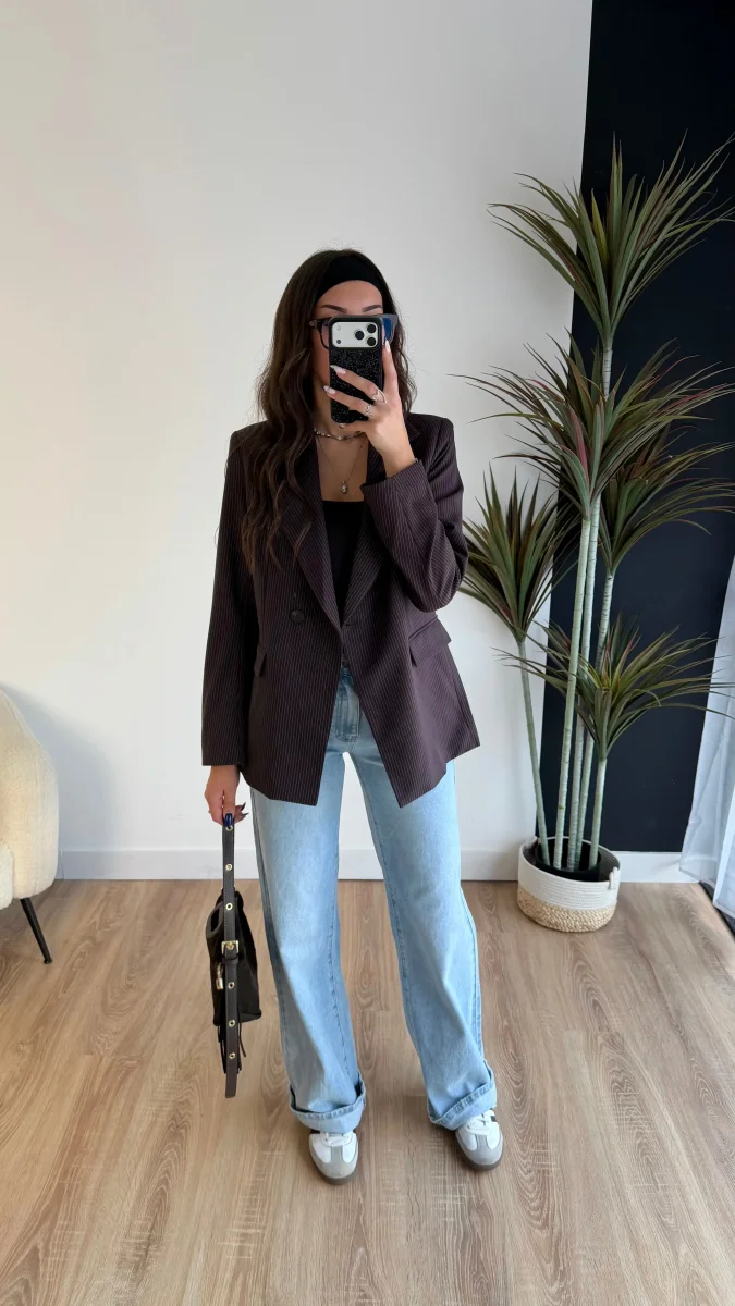 Blazer Choco/bleu – Image 6