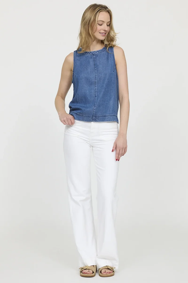 Blouse AJUN Medium Blue – Image 5