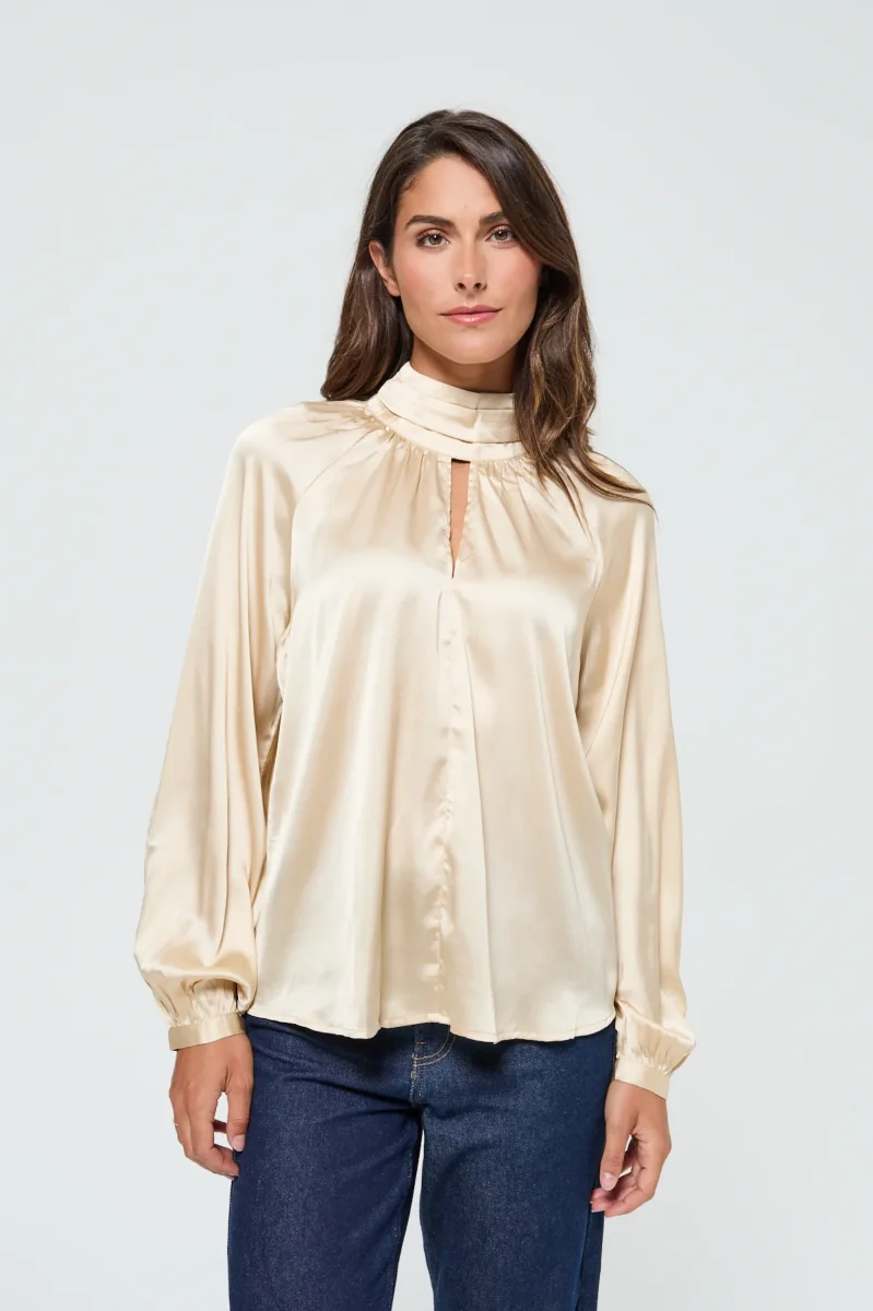 Blouse Mocol Beige – Image 3