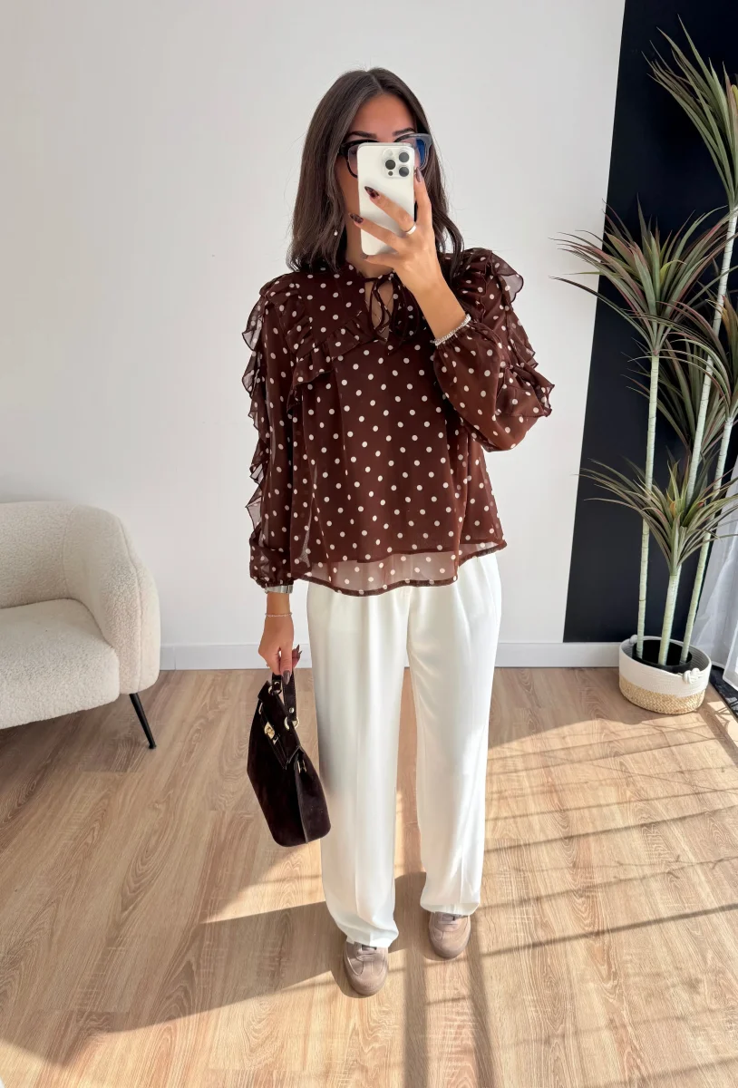 Blouse à pois – Image 5