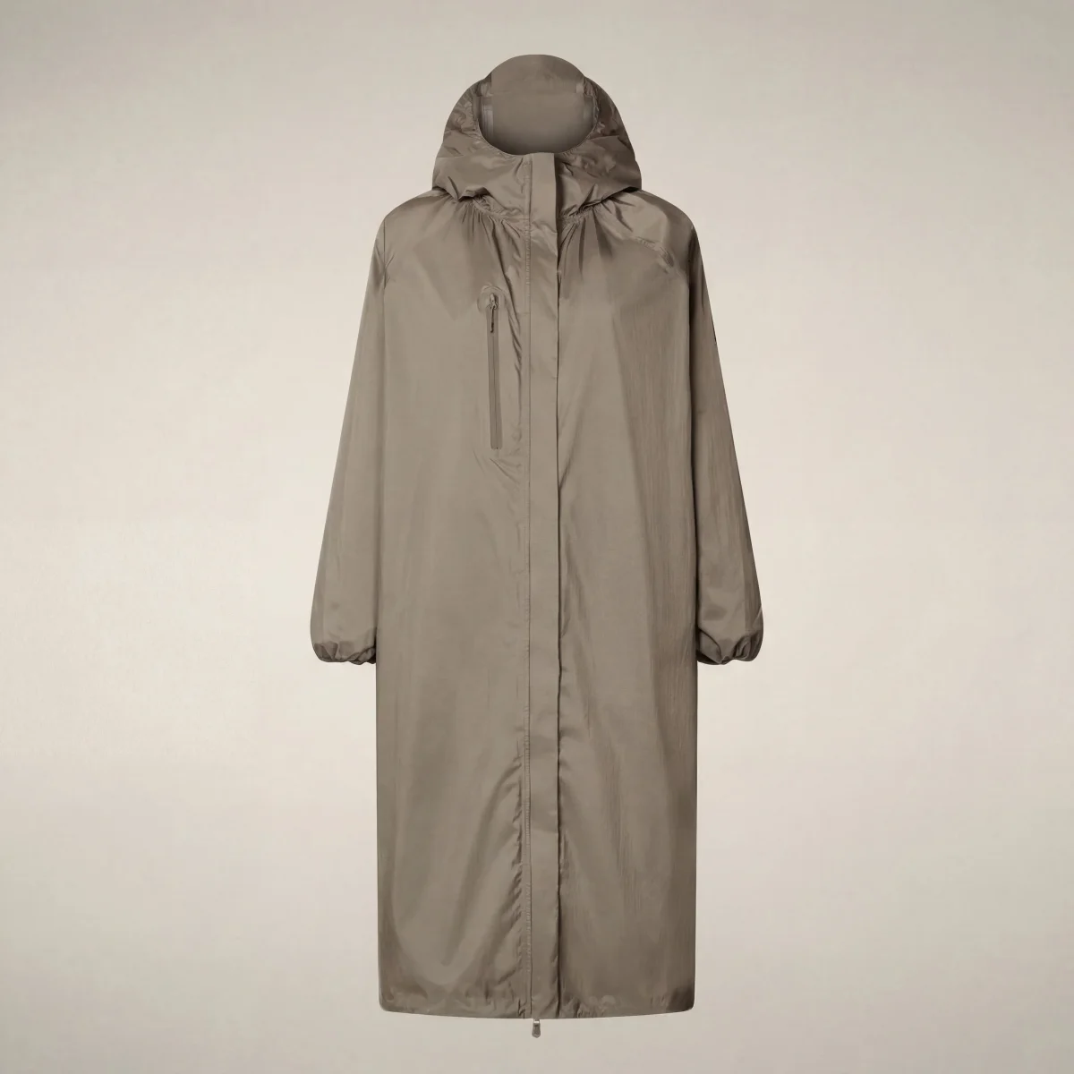 Impermeabile packable donna Shower beige polvere – Image 4