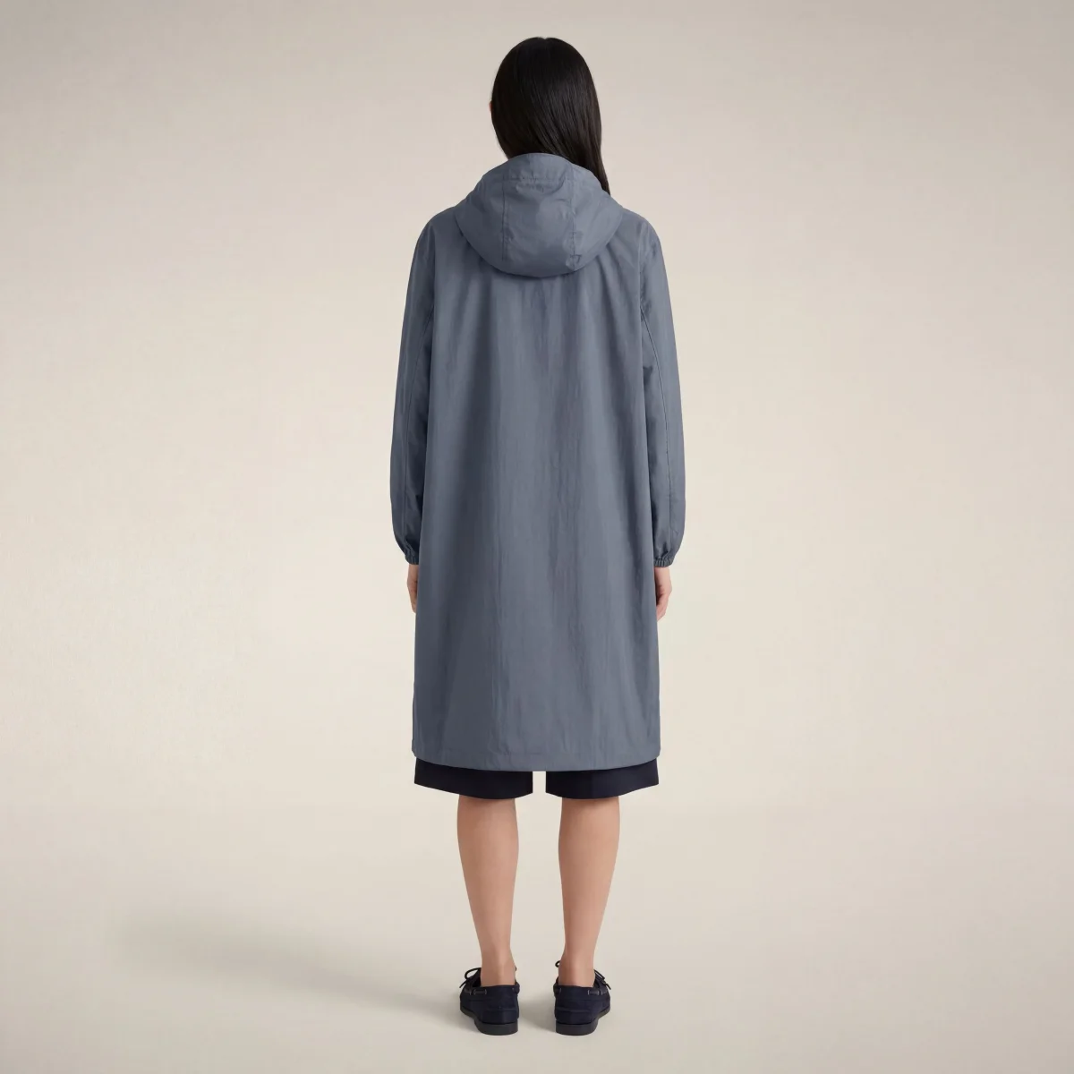 Impermeabile packable donna Shower azzurro nuvola – Image 3