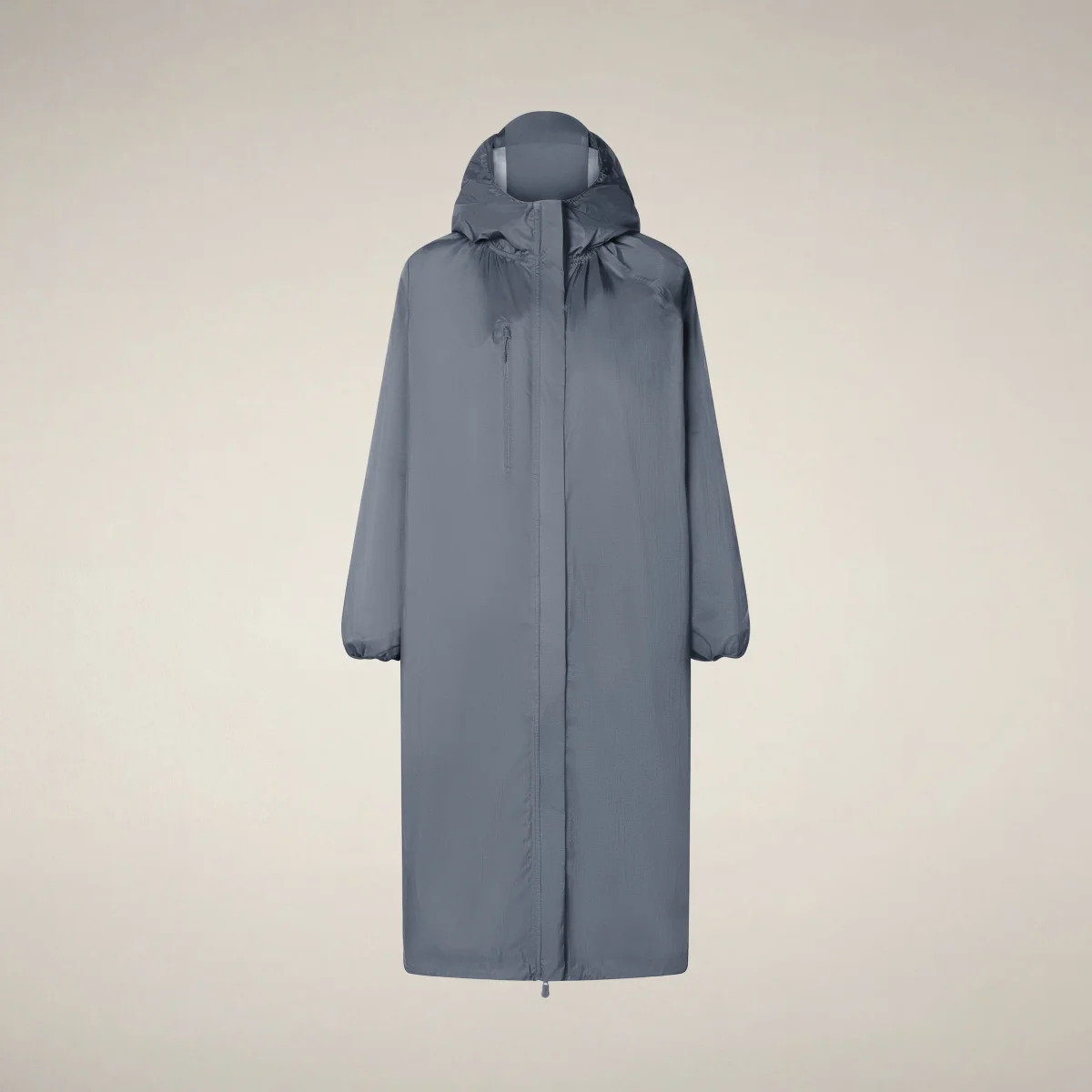 Impermeabile packable donna Shower azzurro nuvola – Image 4