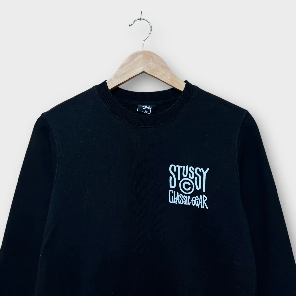 Sweat Stussy Classic Gear noir - XS – Image 3