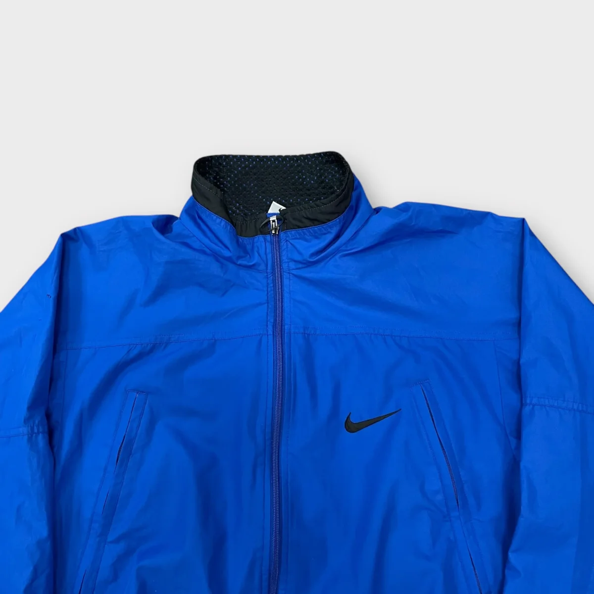 Veste Nike vintage 90's bleu (usure sur un bras) - S