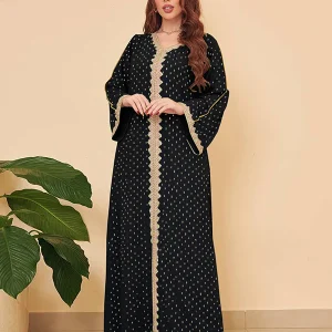 Robe musulmane estampillée