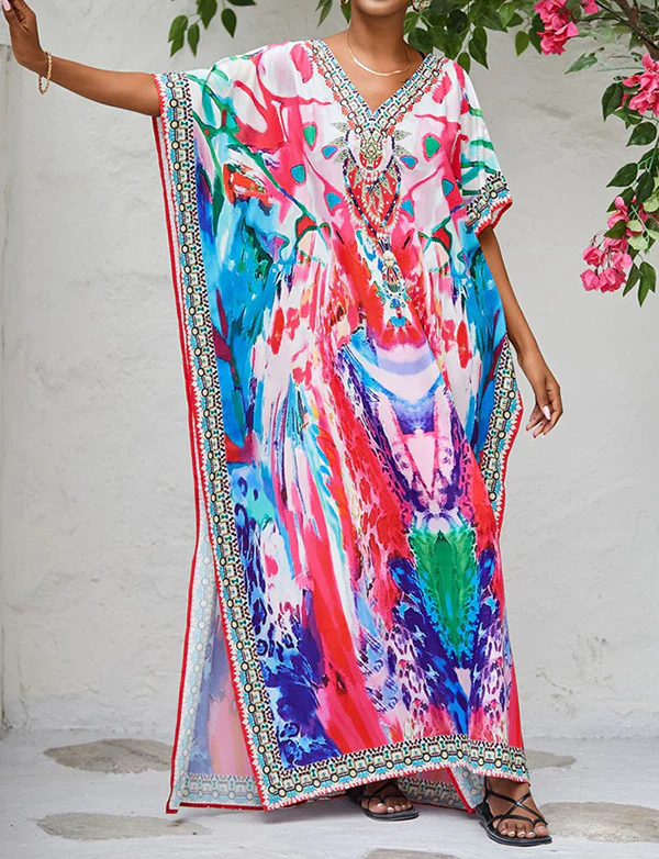 Peignoir de plage imprimé – Image 3