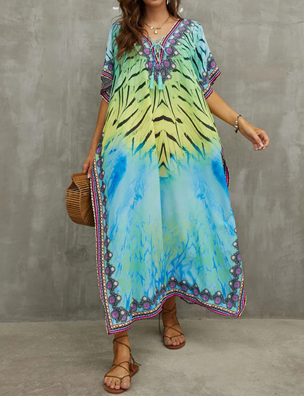 Robe longue imprimée – Image 2