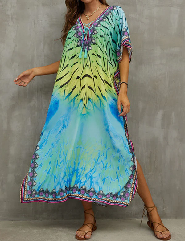 Robe longue imprimée – Image 3