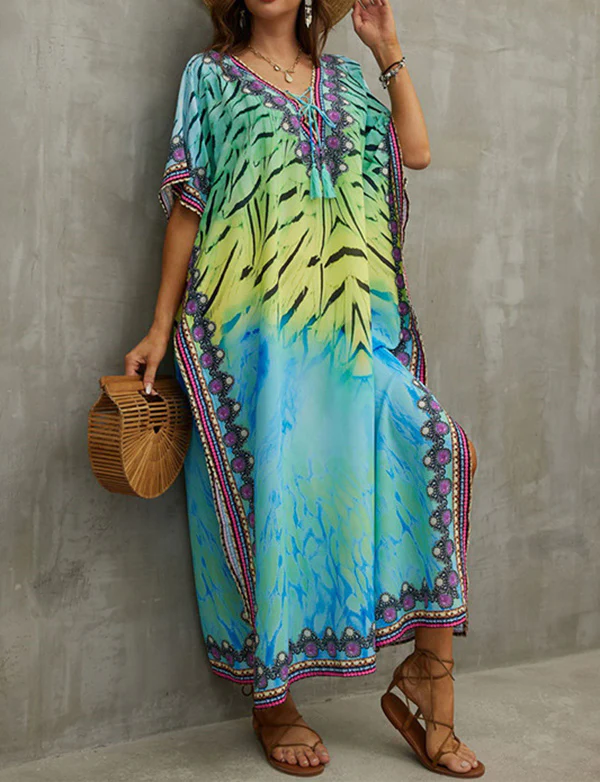 Robe longue imprimée – Image 4