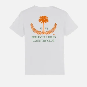 T-SHIRT BLANC "COUNTRY CLUB"