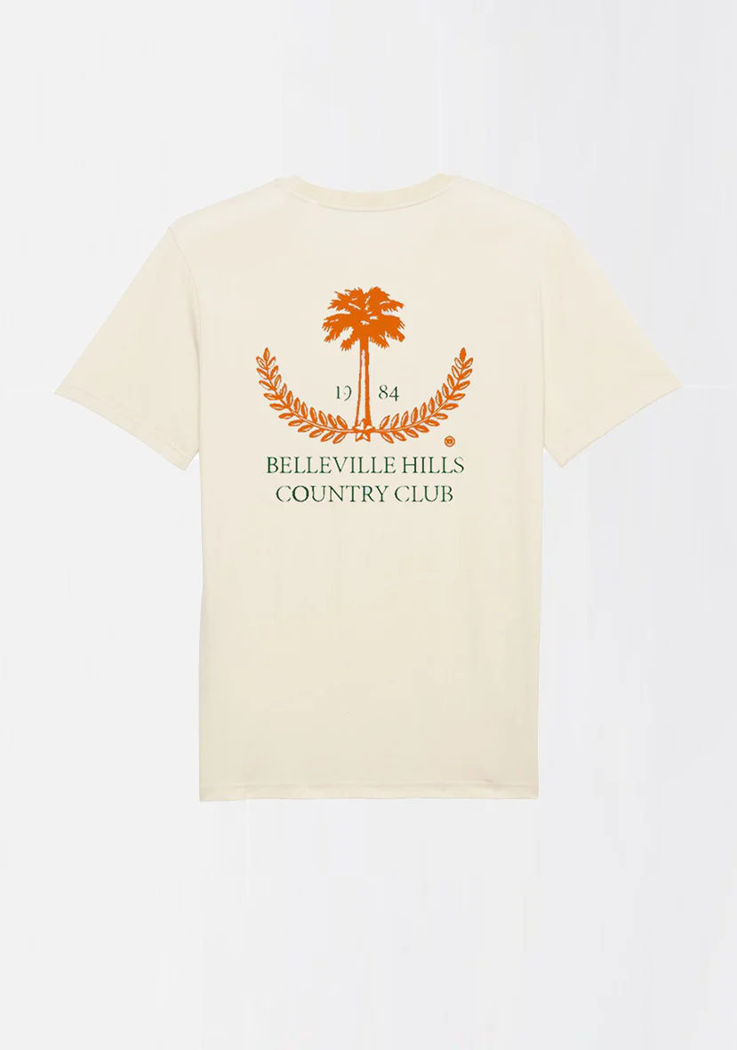 T-SHIRT ÉCRU "COUNTRY CLUB" – Image 3