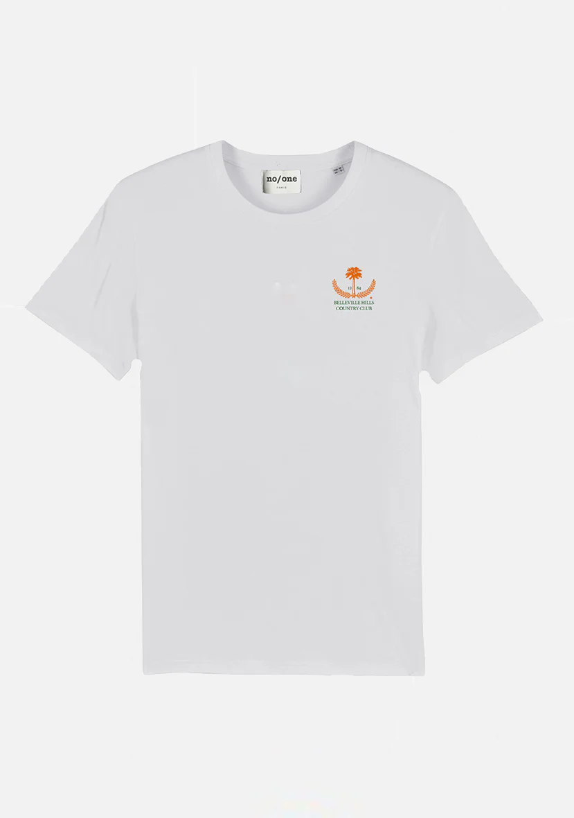 T-SHIRT BLANC "COUNTRY CLUB" – Image 4