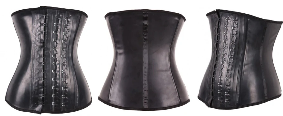 Gaine en latex noir - Usage quotidien