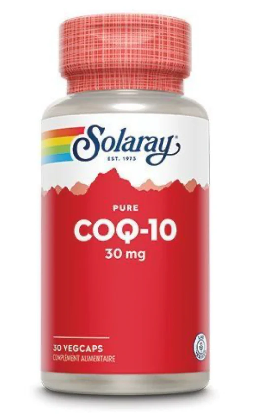 Pure CoQ10 30 mg 30 capsules végétales – Image 2