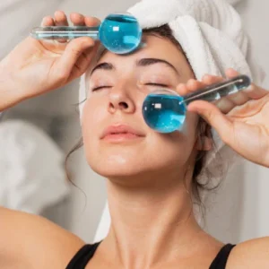 Globes massants visage et yeux - Ice Globes