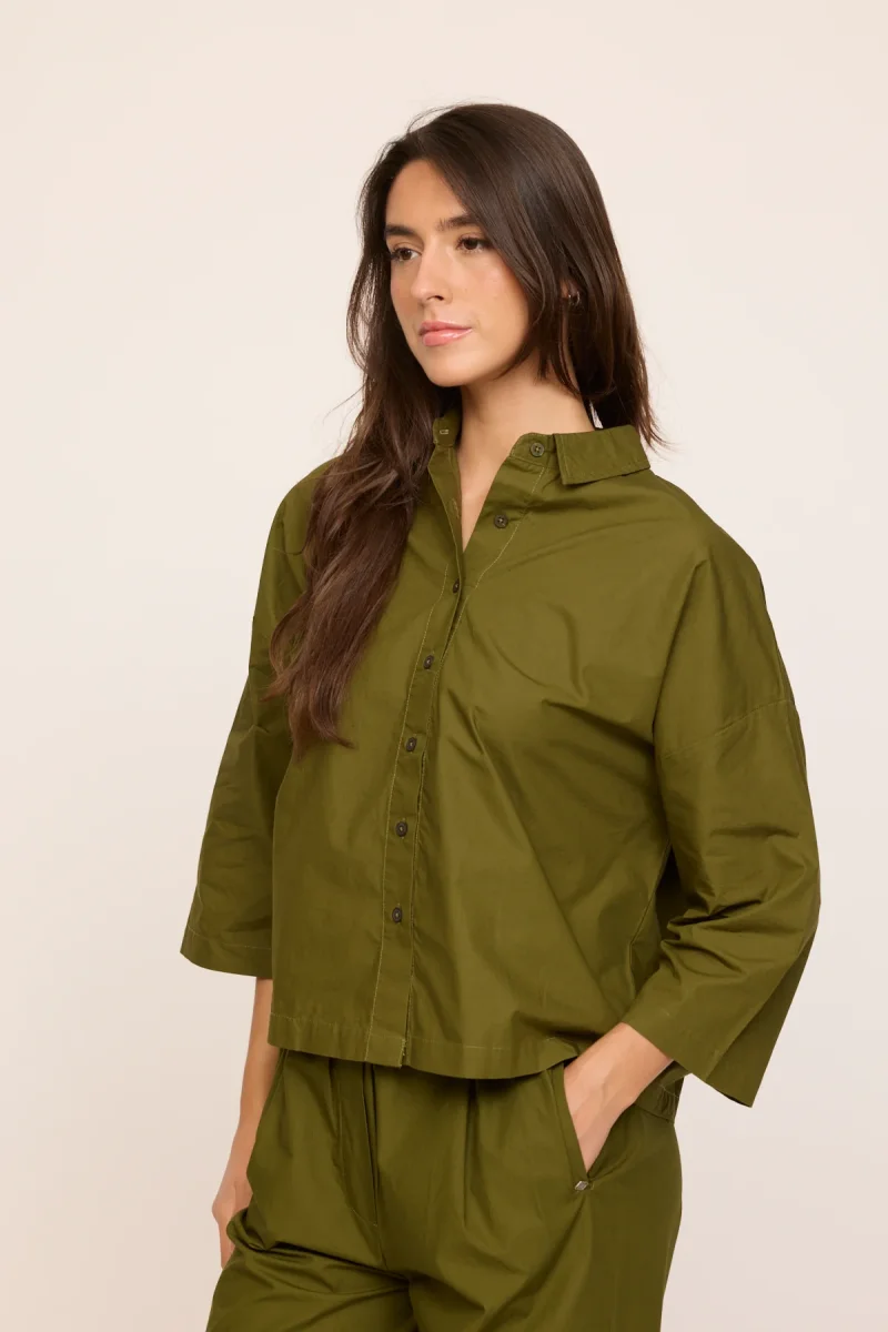 Chemise DISNA Olive – Image 4