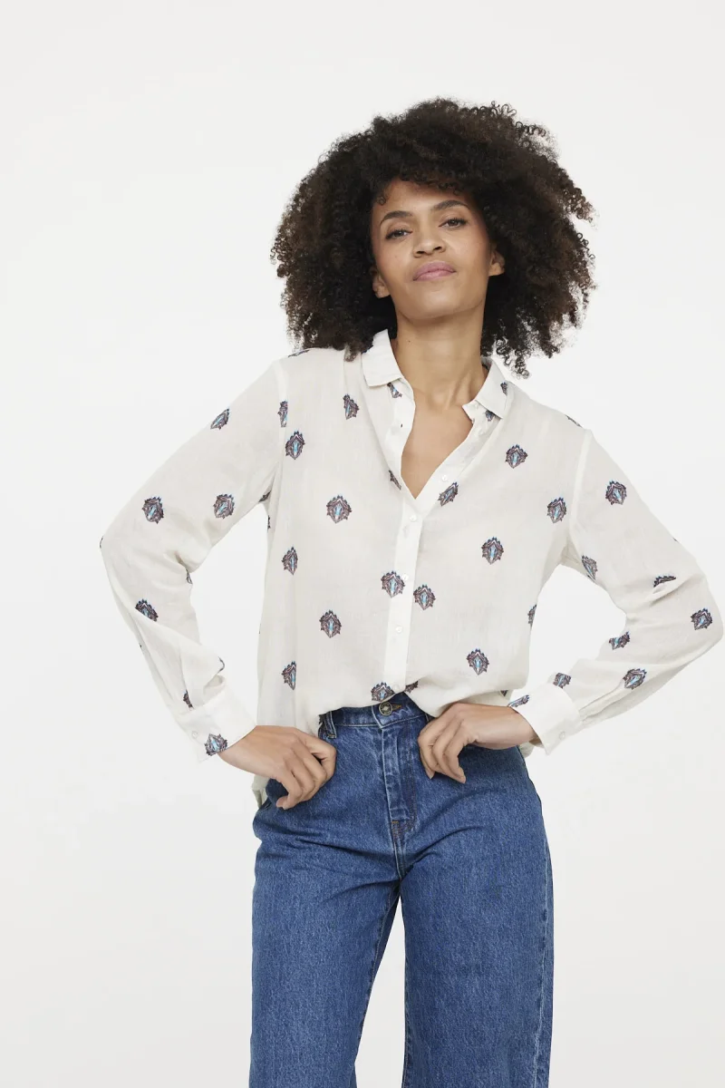 Chemise DOLLA Ivory – Image 2