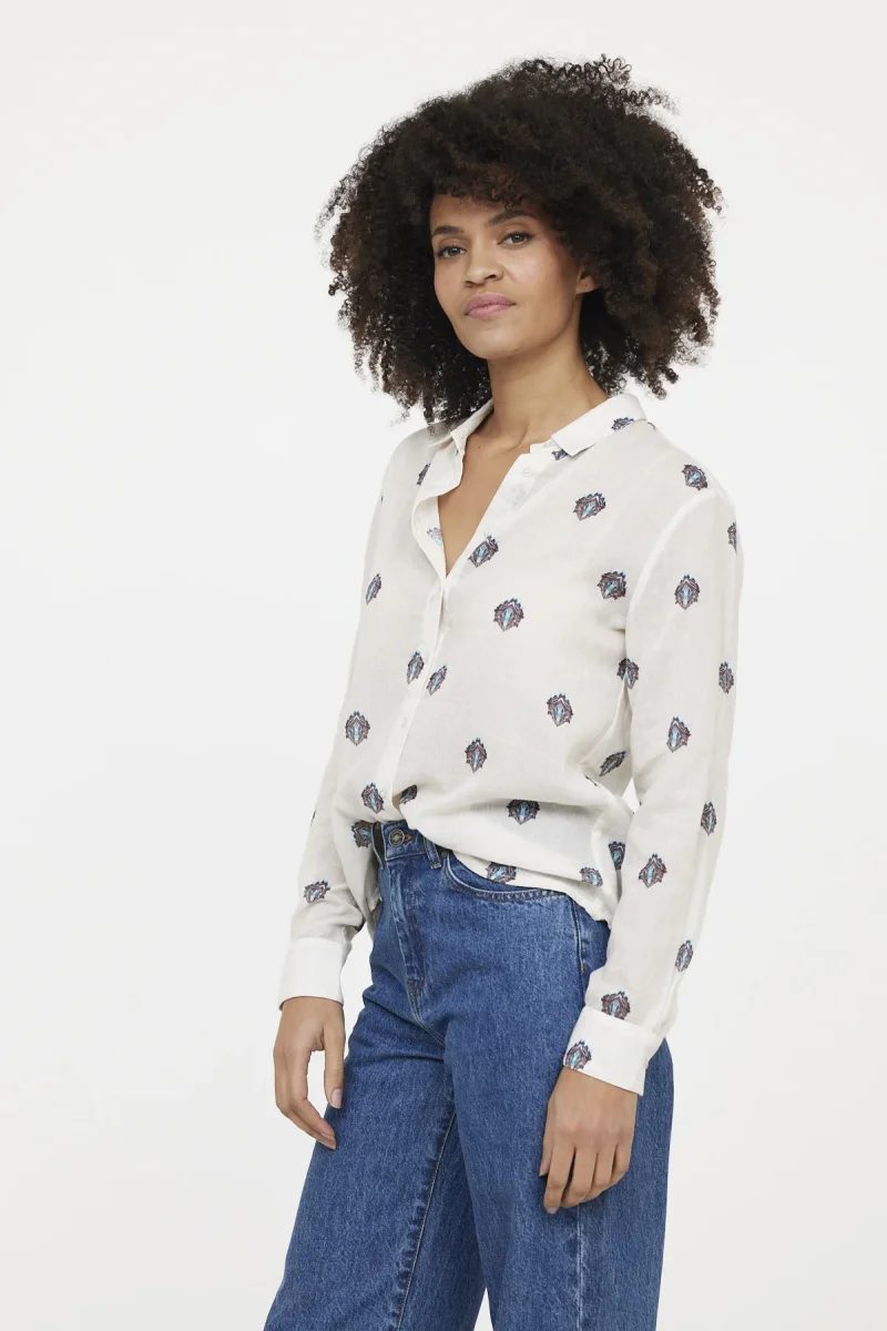 Chemise DOLLA Ivory – Image 3