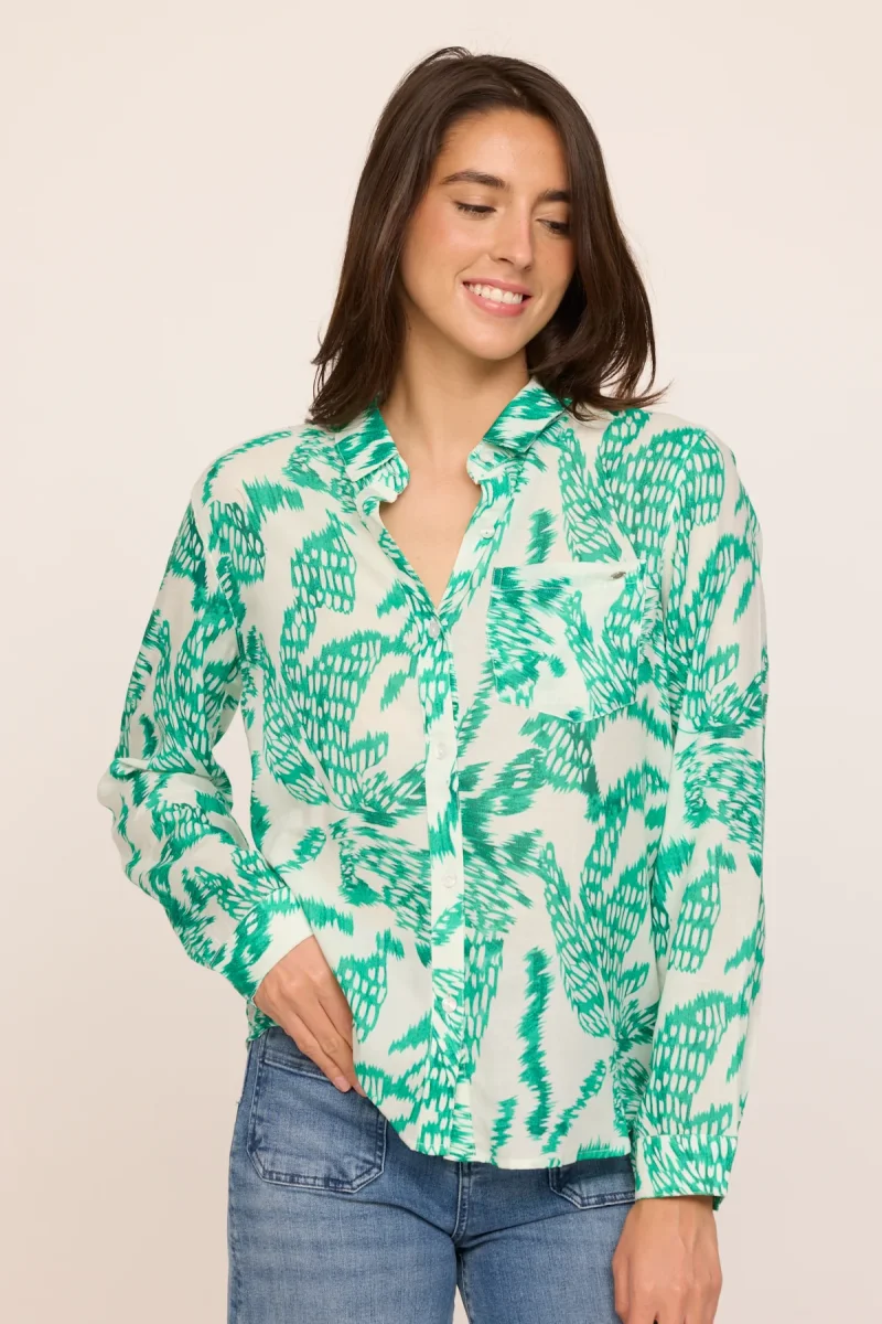 Chemise DOUPLA Vert profond