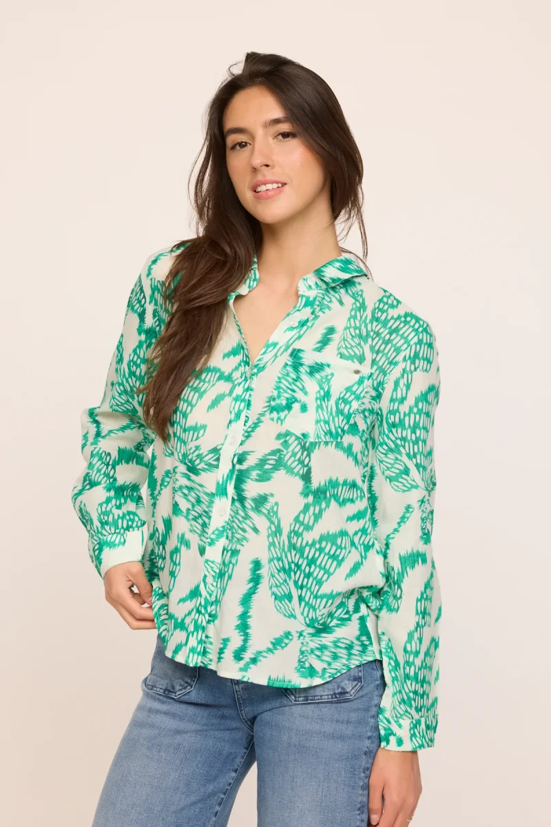 Chemise DOUPLA Vert profond – Image 3