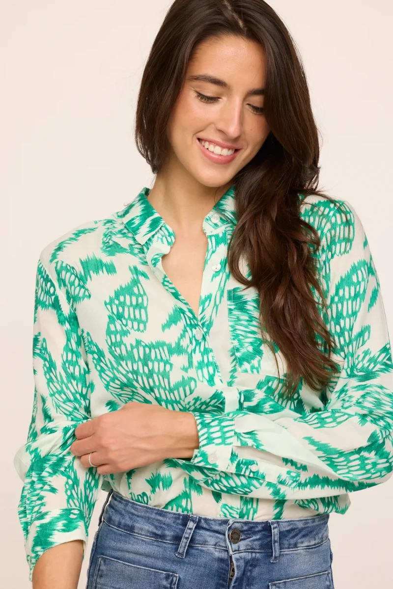 Chemise DOUPLA Vert profond – Image 6