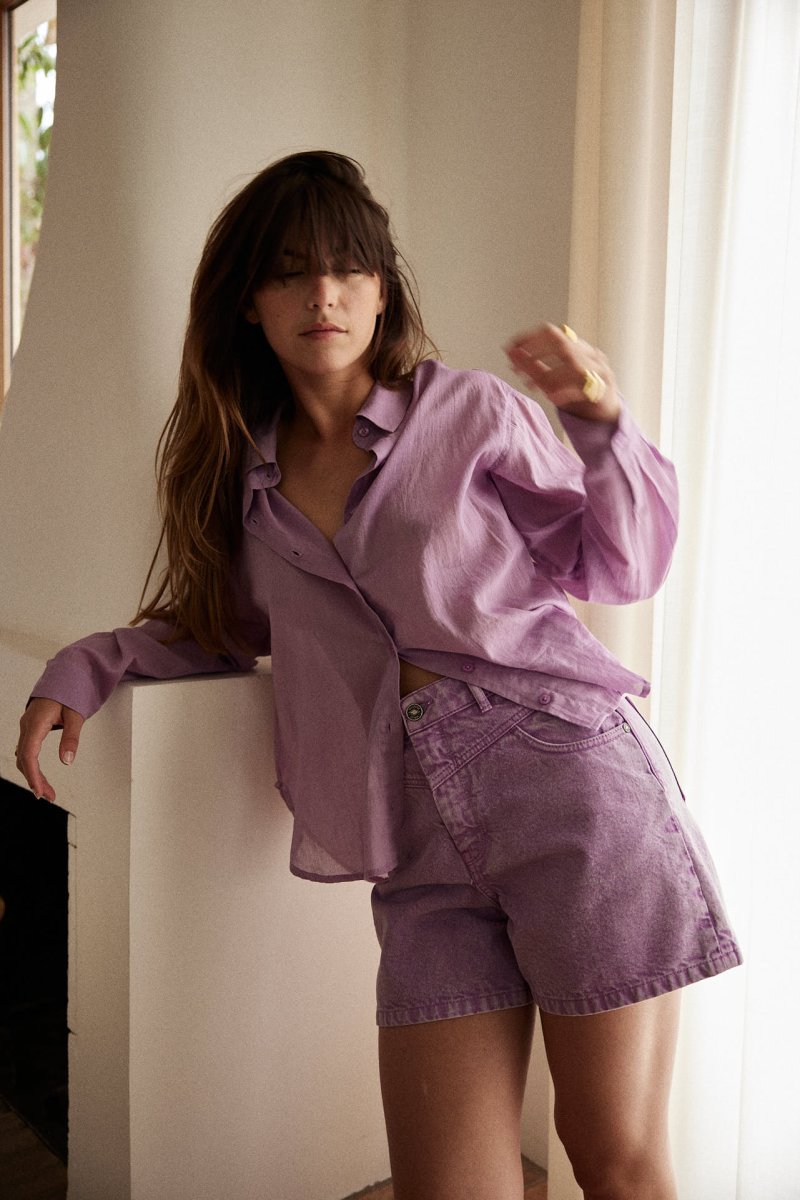 Chemise DULIPA Orchidée – Image 2