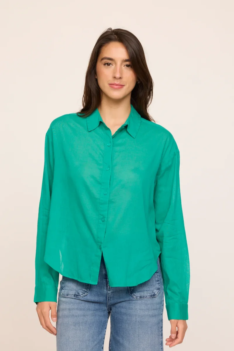 Chemise DULIPA Vert profond – Image 2