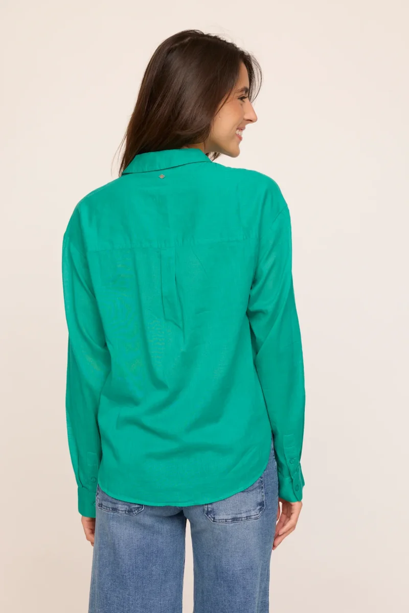 Chemise DULIPA Vert profond – Image 4