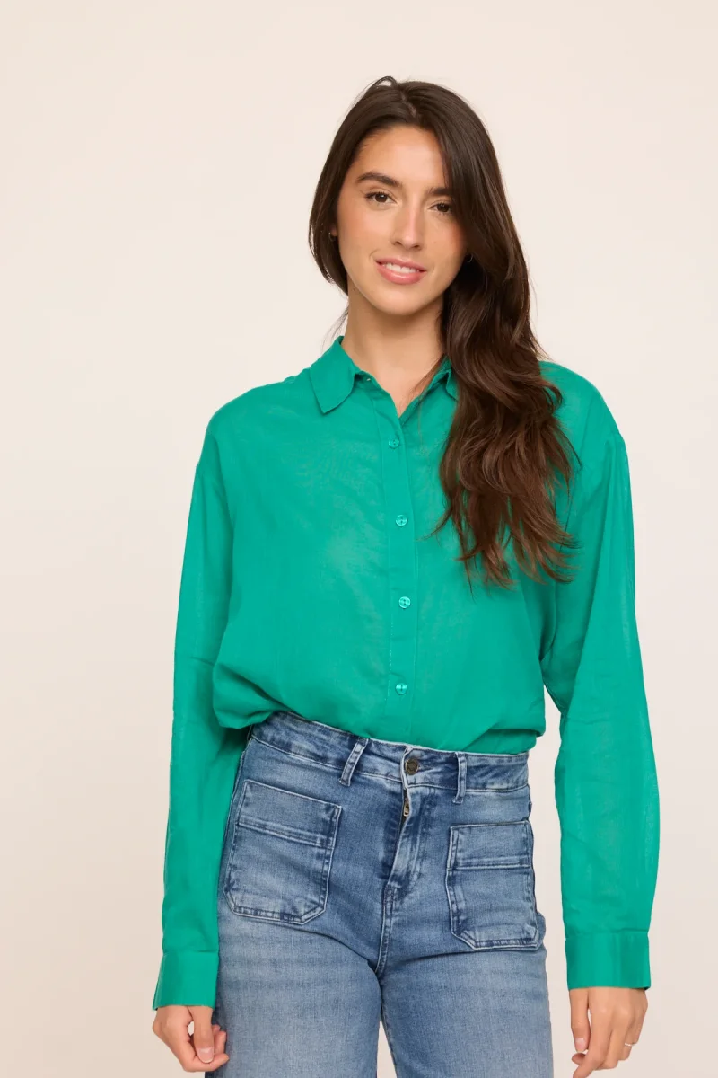 Chemise DULIPA Vert profond – Image 5