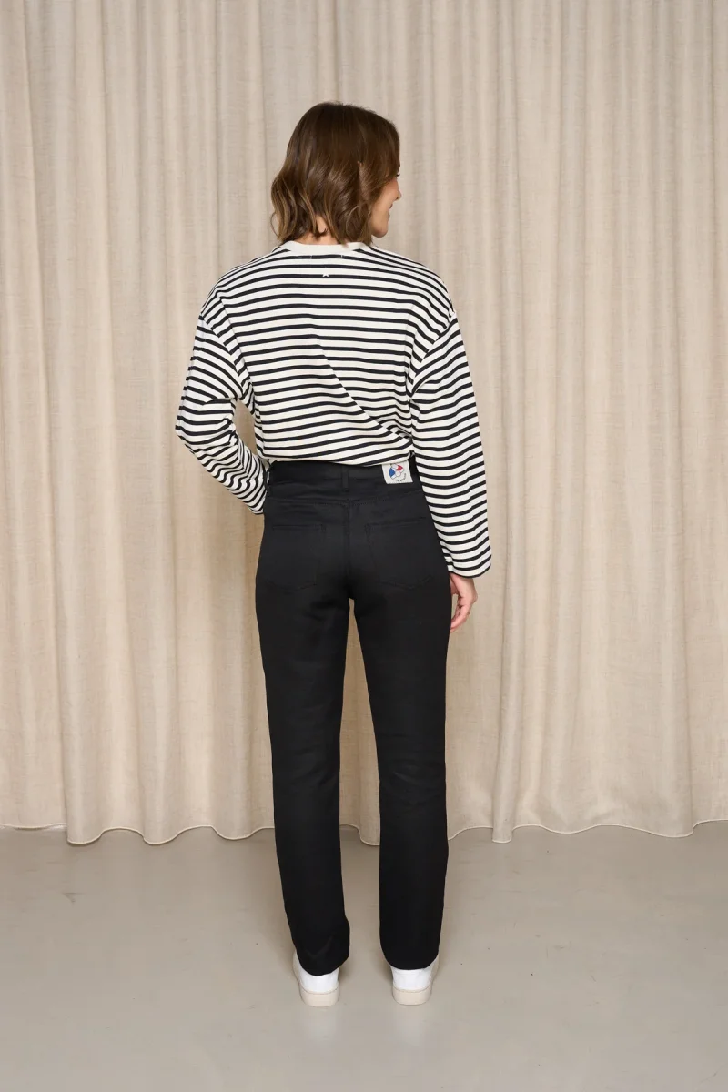 Condate Noir 100% Lin – Image 7