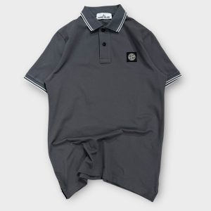 Polo Stone Island Gris - S