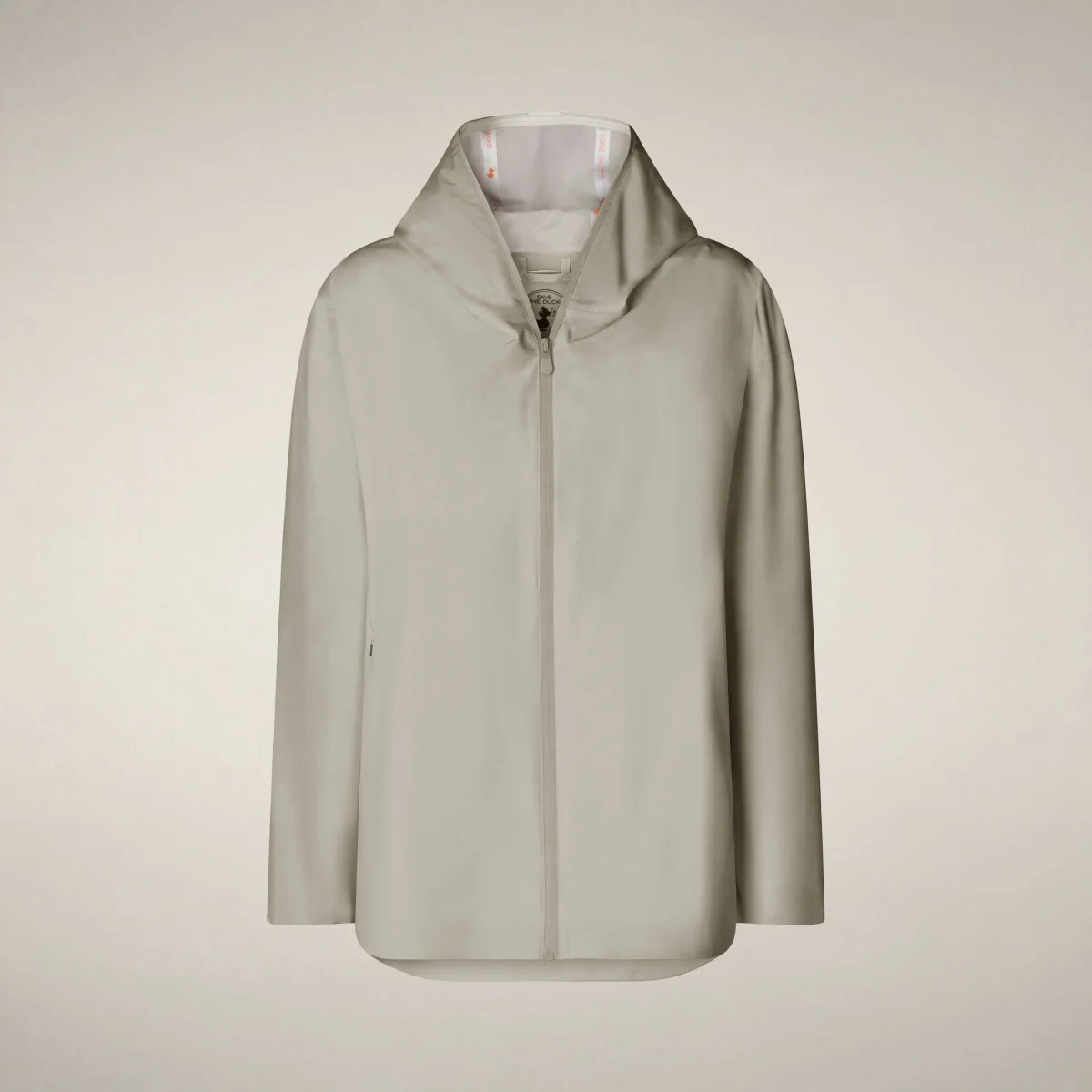 Giacca impermeabile donna Dawa beige chiaro – Image 4