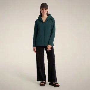 Giacca impermeabile donna Dawa verde lucertola