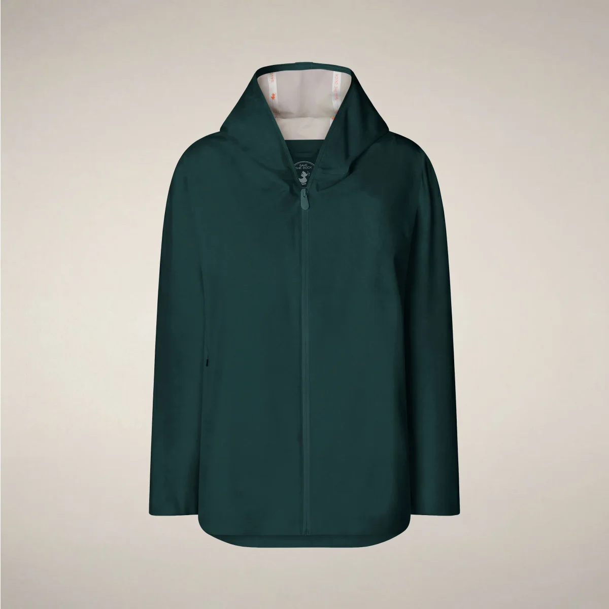 Giacca impermeabile donna Dawa verde lucertola – Image 4