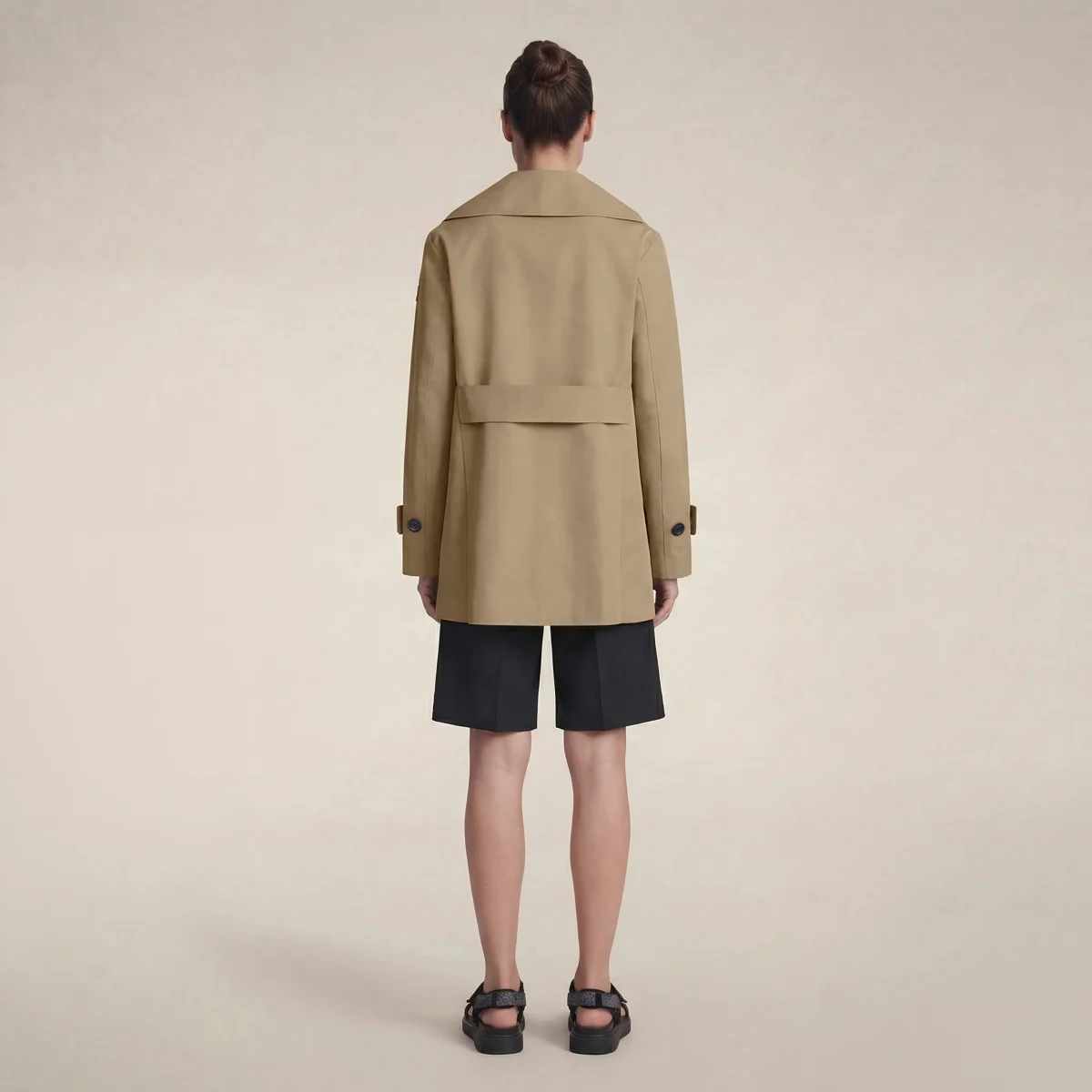 Trench donna Sofi beige stardust – Image 3