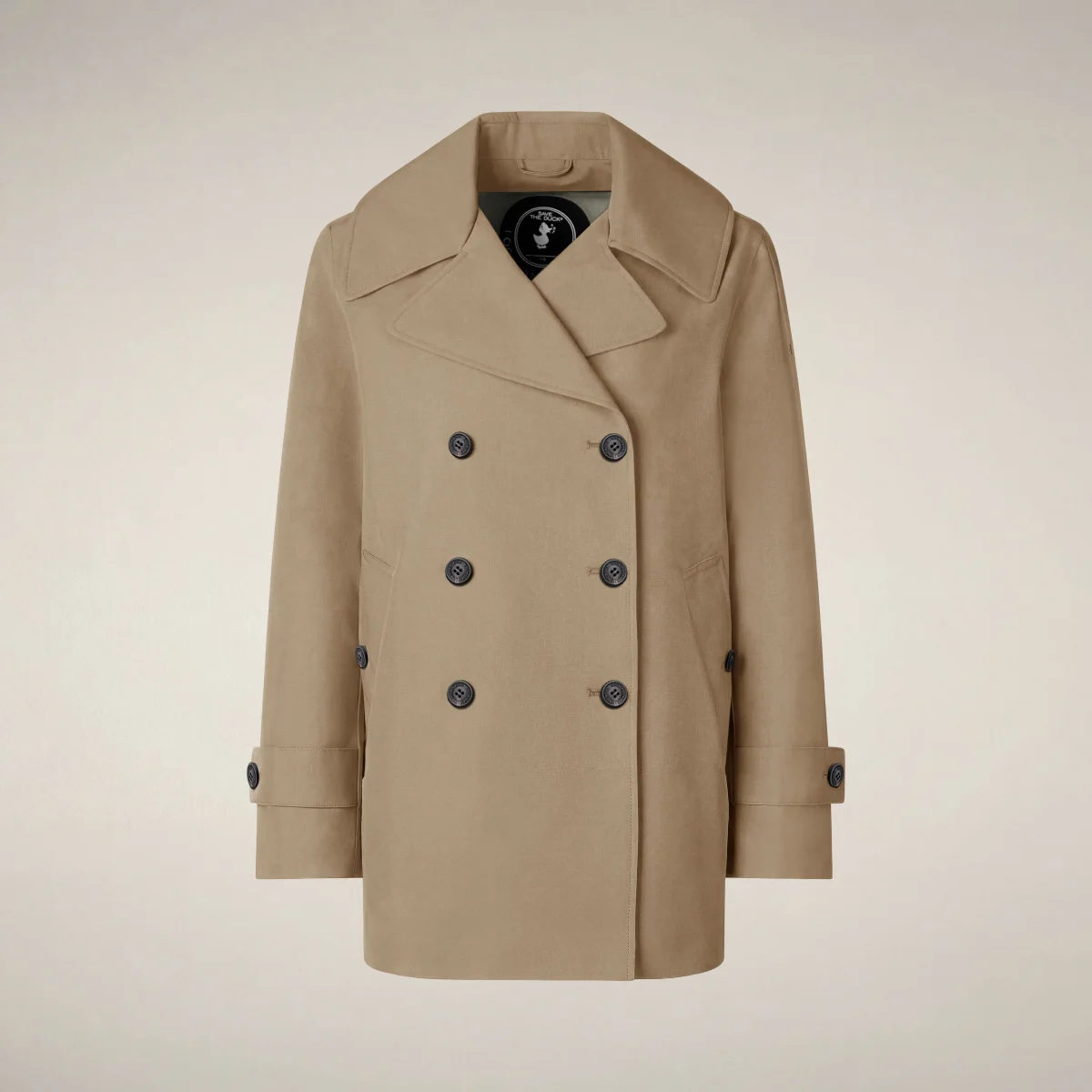 Trench donna Sofi beige stardust – Image 4