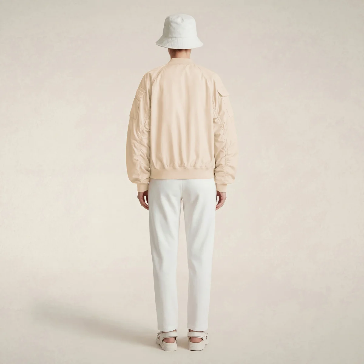 Giacca bomber donna Lil crema marzapane – Image 3