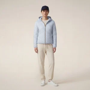 Piumino donna Melody azzurro alba