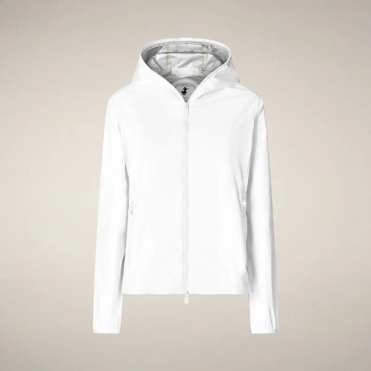 Giacca a vento donna Stella bianco – Image 4