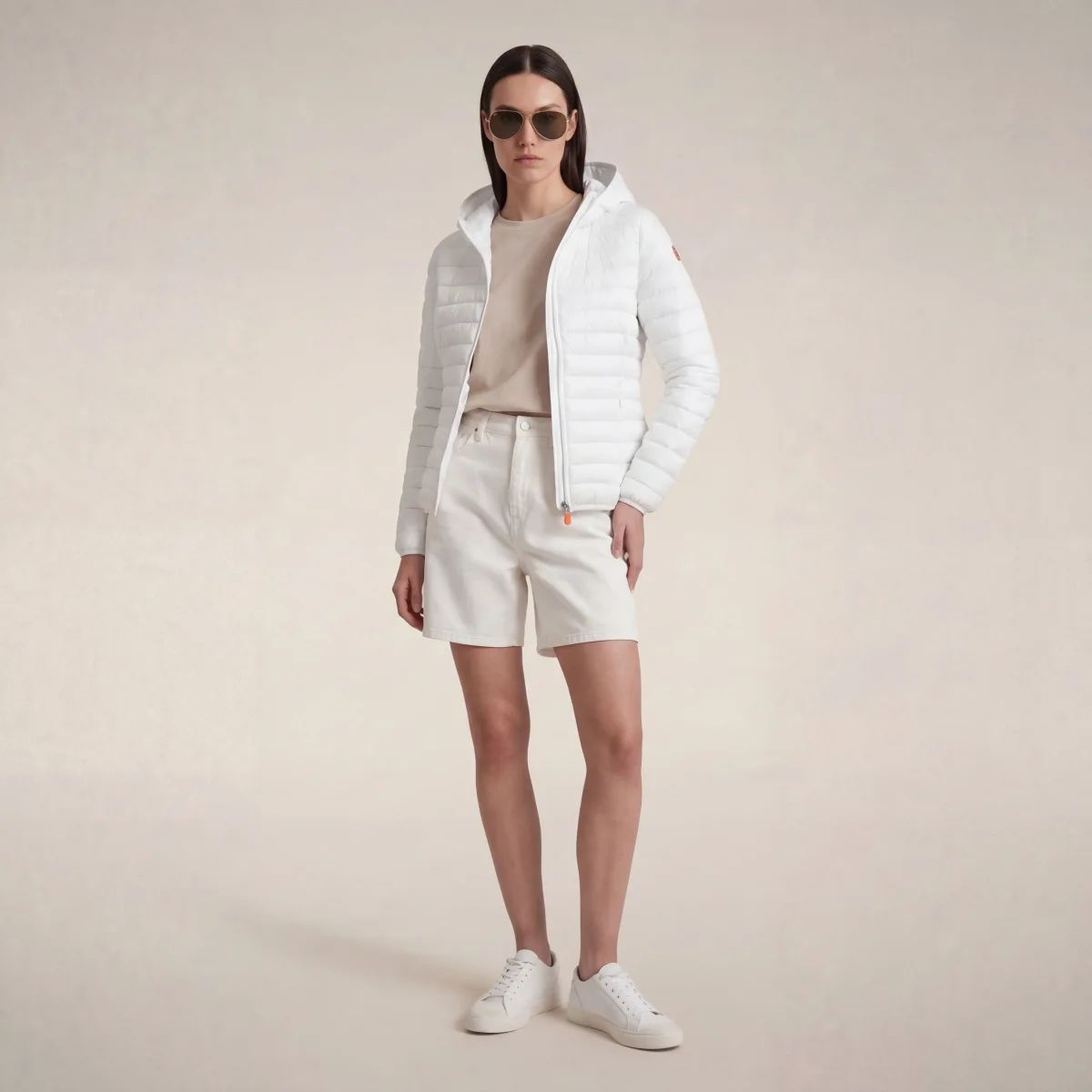 Piumino donna Daisy bianco – Image 2