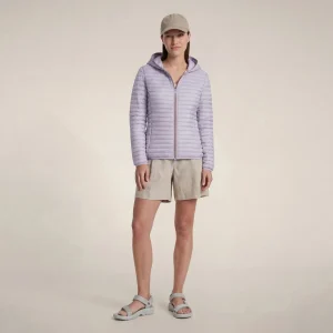 Piumino donna animal free Alexa lilla opale