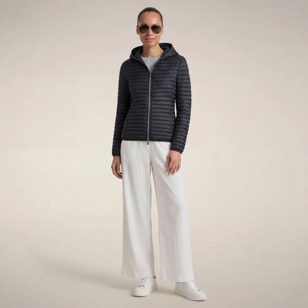 Piumino donna animal free Alexa nero – Image 2